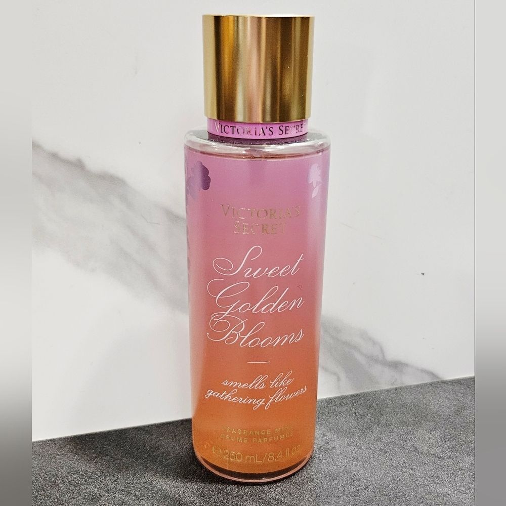 Victoria's Secret SWEET GOLDEN BLOOMS Body Mist Fragrance NEW 8.4oz Sold Out